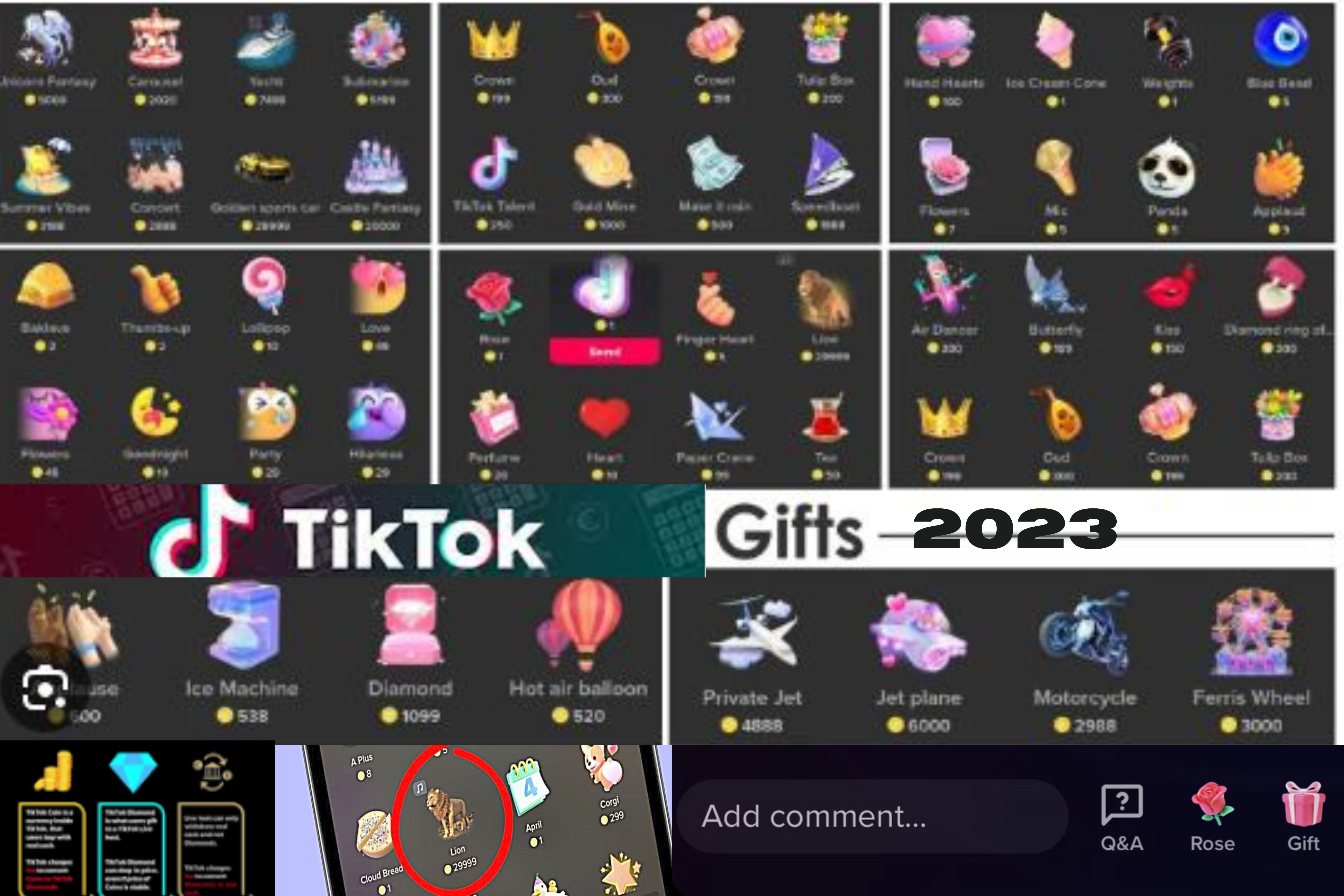 How Much Are Tiktok Live Gifts Worth